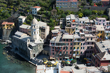 Image showing Vernazza, Cinque Terre, Italy