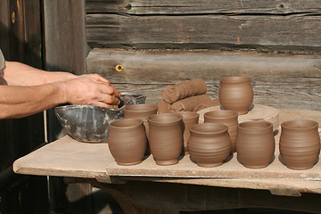 Image showing Pottery