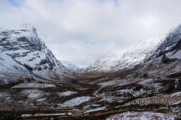 Image showing Glencoe Valley, Scotland, UK