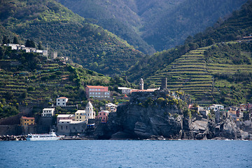 Image showing Vernazza, Cinque Terre, Italy