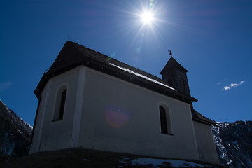 Image showing Chapel at the Alp Islitzer, East Tyrol, Austria