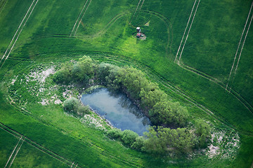 Image showing Fields and Meadows, Brandenburg, Germany