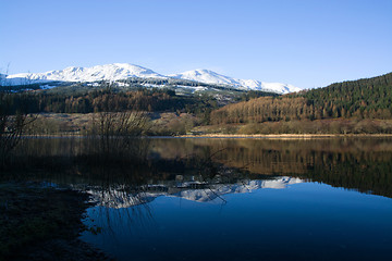 Image showing Loch Lubnaig, Scottland, UK