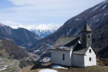Image showing Chapel at the Alp Islitzer, East Tyrol, Austria
