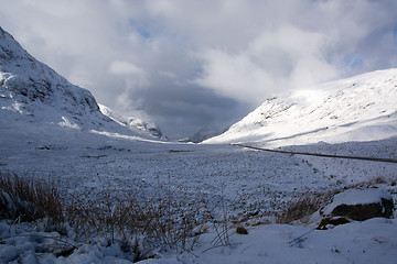 Image showing Glencoe Valley, Scotland, UK