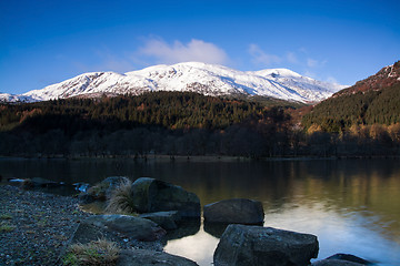 Image showing Loch Lubnaig, Scottland, UK