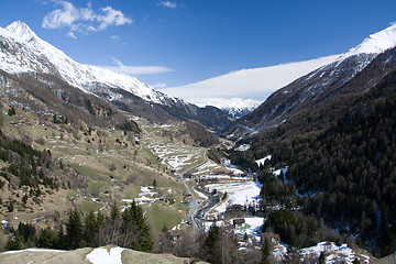 Image showing Valley Virgen, East Tyrol, Austria