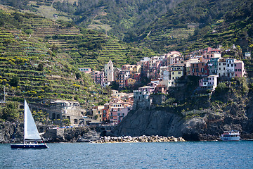 Image showing Manarola, Cinque Terre, Italy