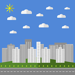 Image showing City Background