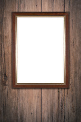 Image showing Old picture frame