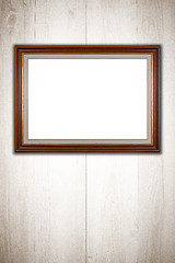 Image showing Old picture frame