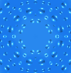 Image showing Abstract air bubbles pattern