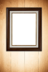 Image showing Old picture frame