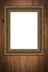 Image showing Old picture frame