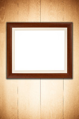 Image showing Old picture frame