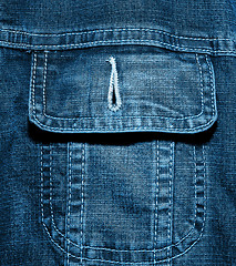 Image showing Jeans pocket