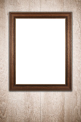 Image showing Old picture frame