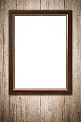 Image showing Old picture frame