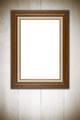 Image showing Old picture frame