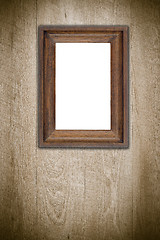 Image showing Old picture frame