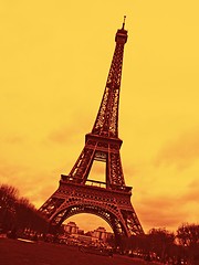 Image showing Eiffel Tower in Paris