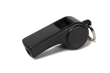 Image showing Black whistle