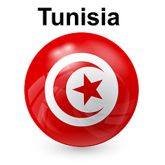 Image showing Tunisia flag