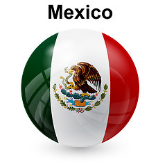 Image showing mexico ball flag