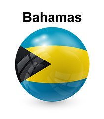 Image showing bahamas state flag