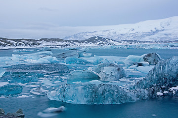 Image showing Joekulsarlon (Jökulsárlón), Iceland