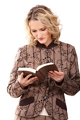 Image showing Girl with book