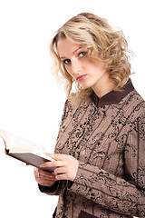 Image showing Girl with book