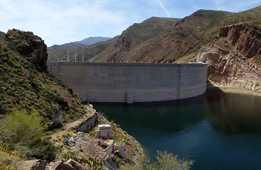 Image showing Theodore Roosevelt Dam, Arizona, USA