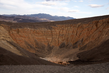 Image showing Uhehebe Crater, Death Valley NP, California, USA