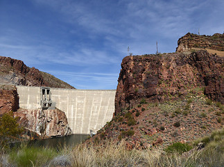 Image showing Theodore Roosevelt Dam, Arizona, USA