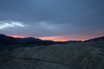 Image showing Zabriskie Point, Death Valley National Park, California, USA