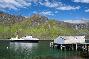 Image showing Gryllefjord, Senja, Norway