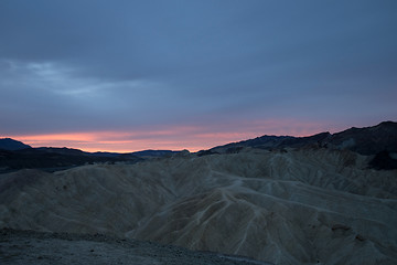 Image showing Zabriskie Point, Death Valley National Park, California, USA