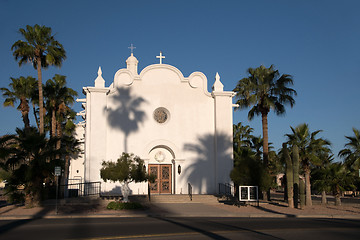 Image showing Immaculate Conception Church, Ajo, Arizona, USA