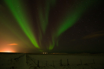 Image showing Aurora Borealis