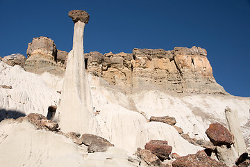 Image showing Wahweap Hoodoos, Utah, USA