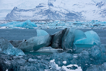 Image showing Joekulsarlon (Jökulsárlón), Iceland