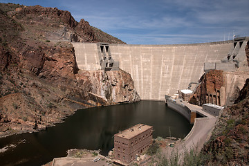 Image showing Theodore Roosevelt Dam, Arizona, USA