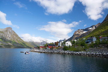 Image showing Gryllefjord, Senja, Norway