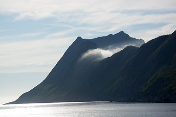 Image showing Mountain Manestind, Senja, Norway