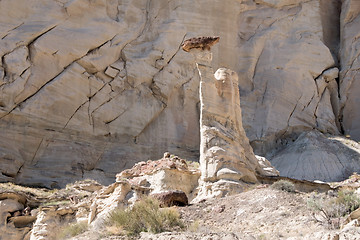 Image showing Wahweap Hoodoos, Utah, USA