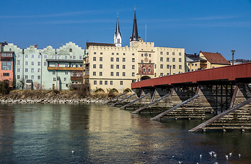 Image showing Wasserburg, Bavaria, Germany