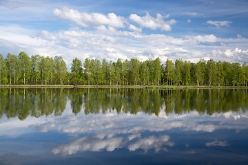 Image showing Lake in Lapland, Finland