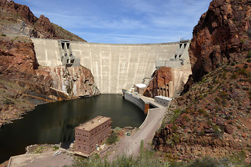 Image showing Theodore Roosevelt Dam, Arizona, USA