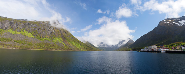 Image showing Gryllefjord, Senja, Norway